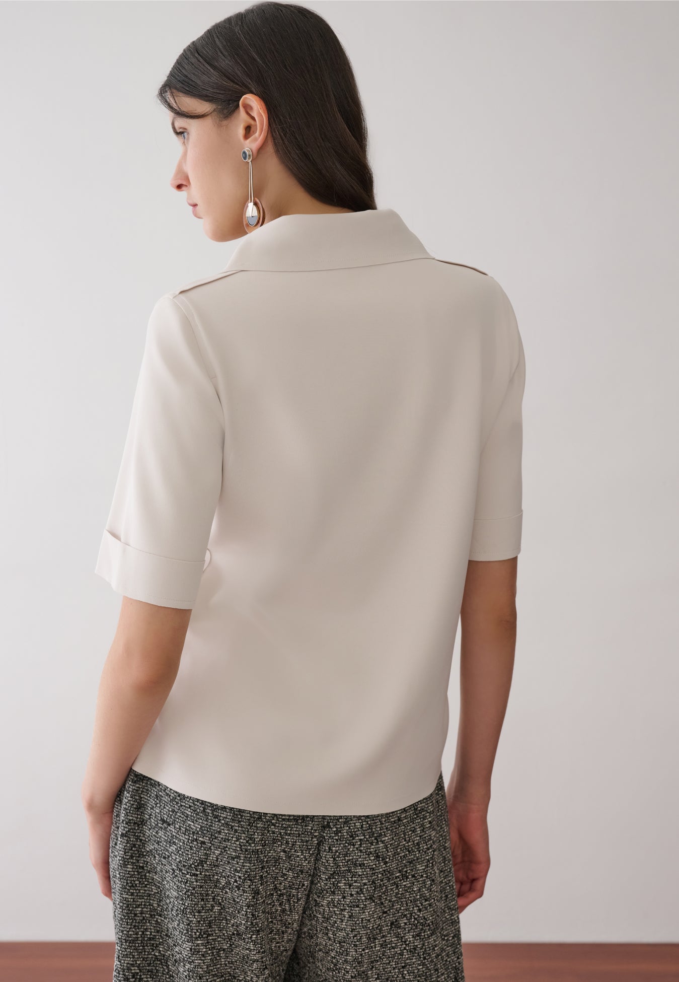 Blusa Polo Manga Curta