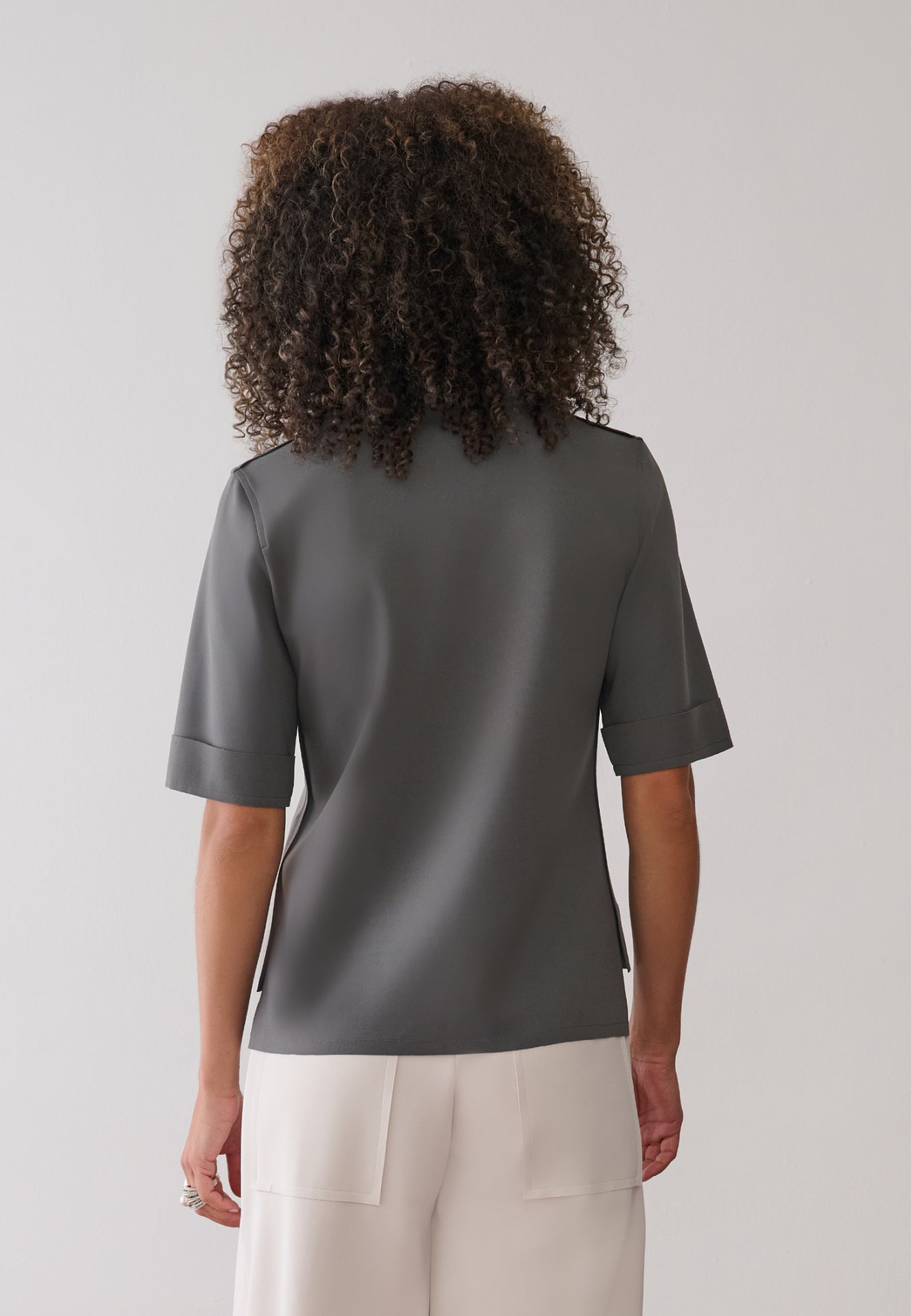 Blusa Polo Manga Curta