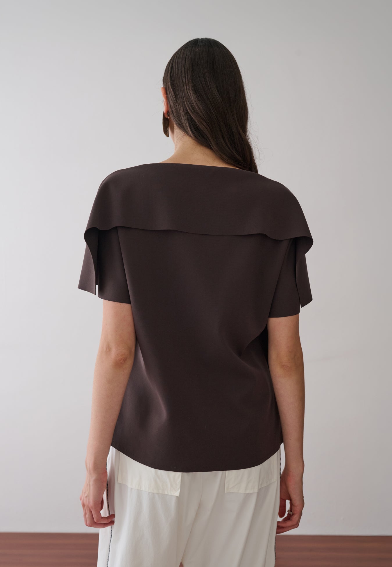 Blusa Manga Detalhe Sobreposto