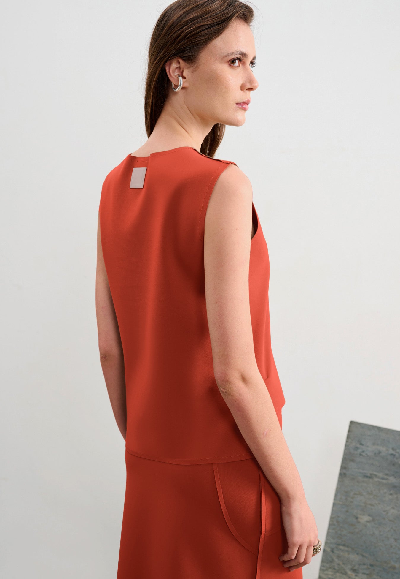 Blusa Reta Decote Canoa