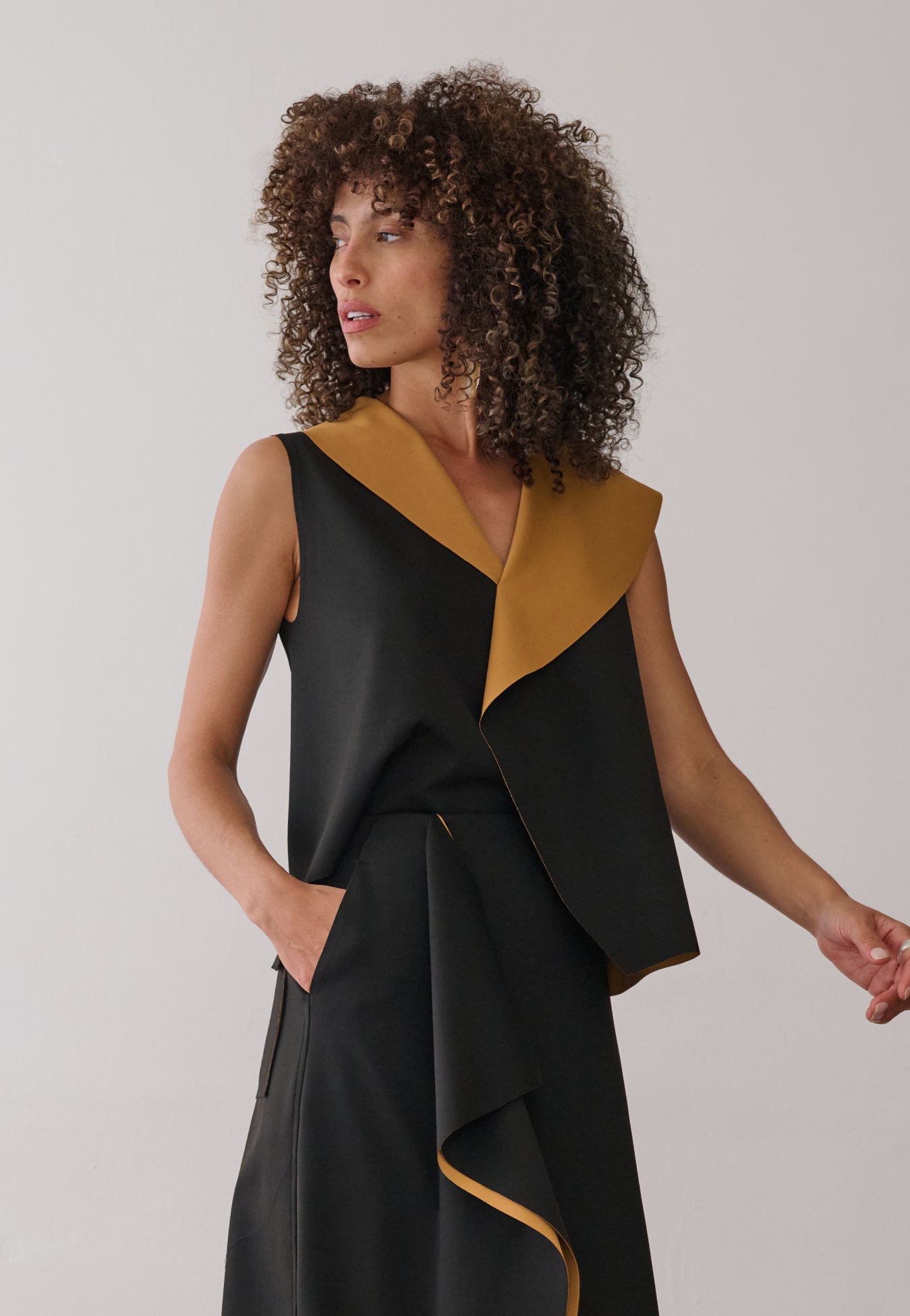 Blusa Gola Xale Duo