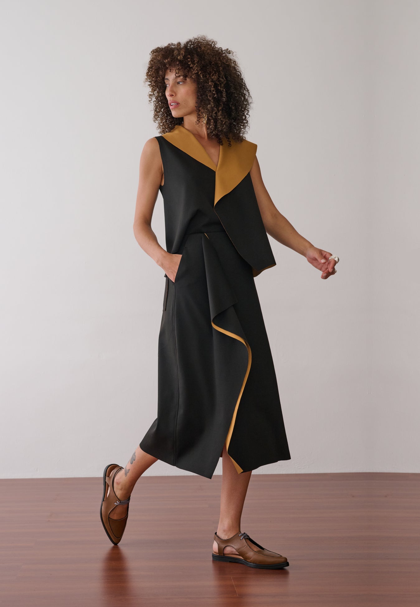 Blusa Gola Xale Duo