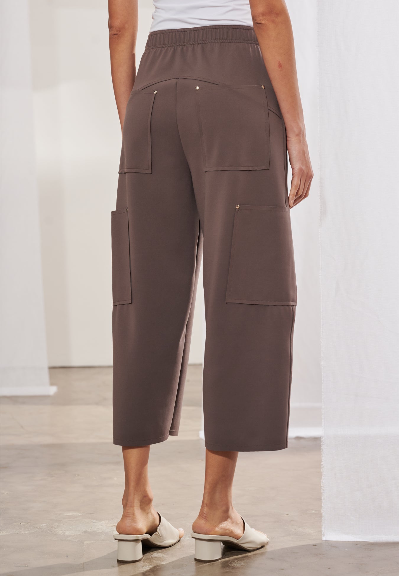 Calça Wide Utilitária