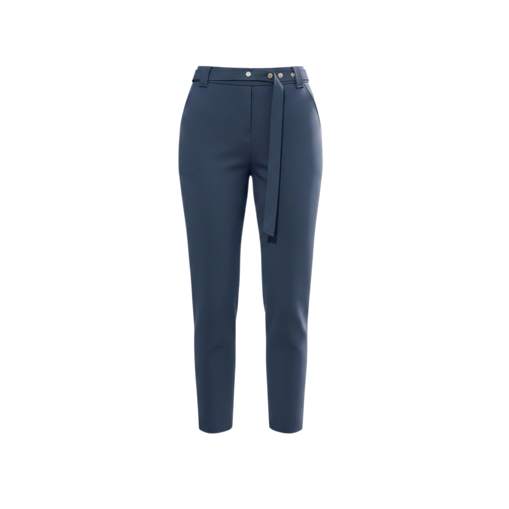 Calça Cigarrete Cinto