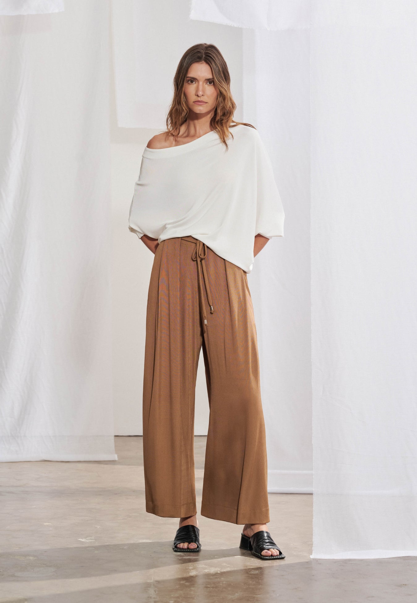 Blusa Decote Canoa