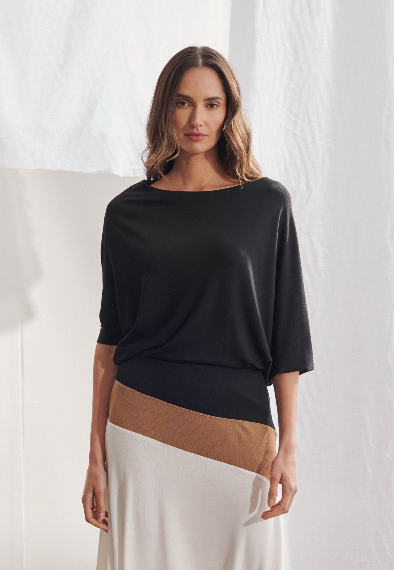Blusa Decote Canoa