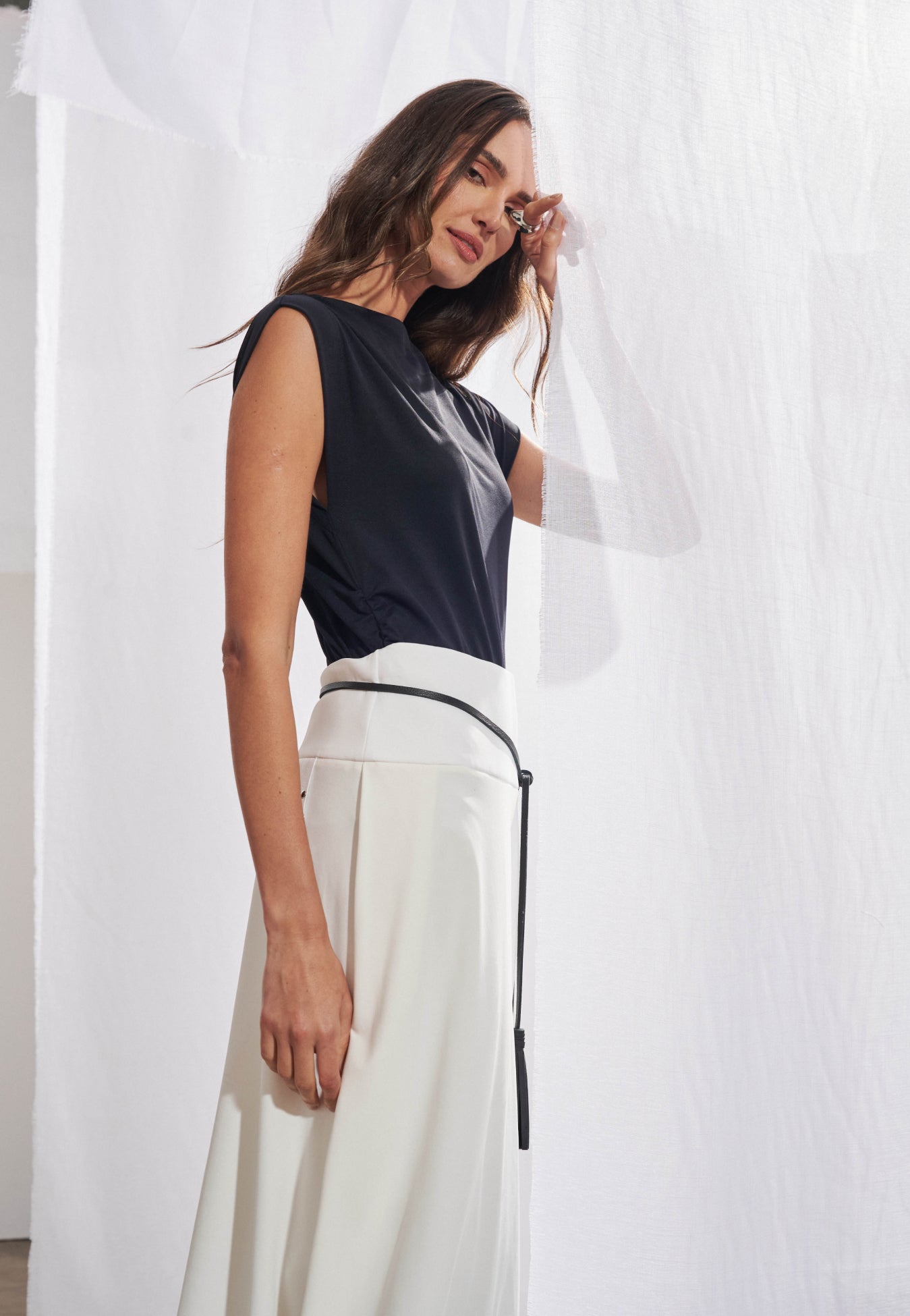 Blusa Pregas Ombros