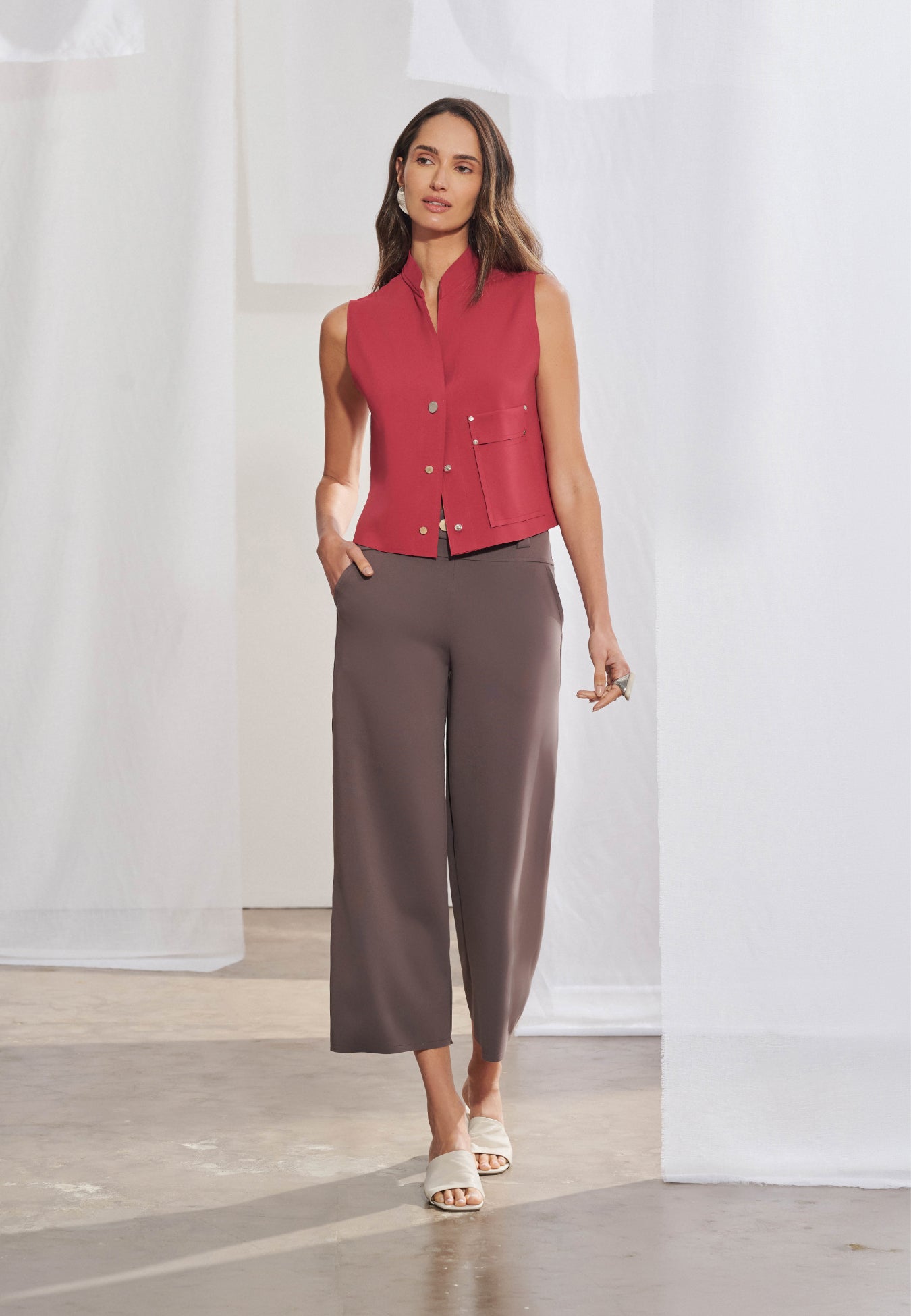 Calça Wide Leg