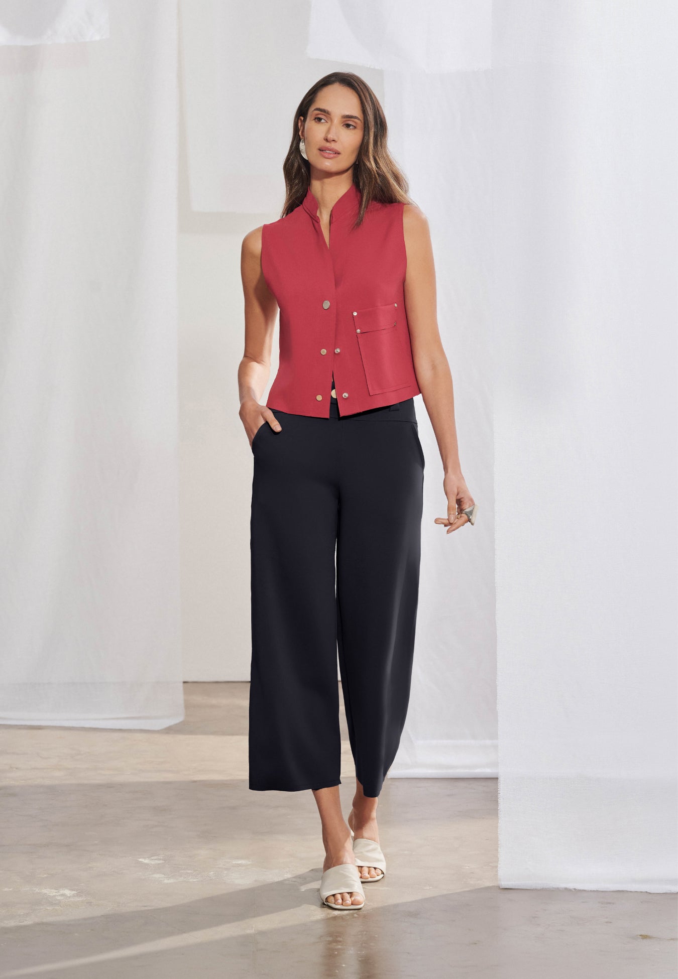 Calça Wide Leg