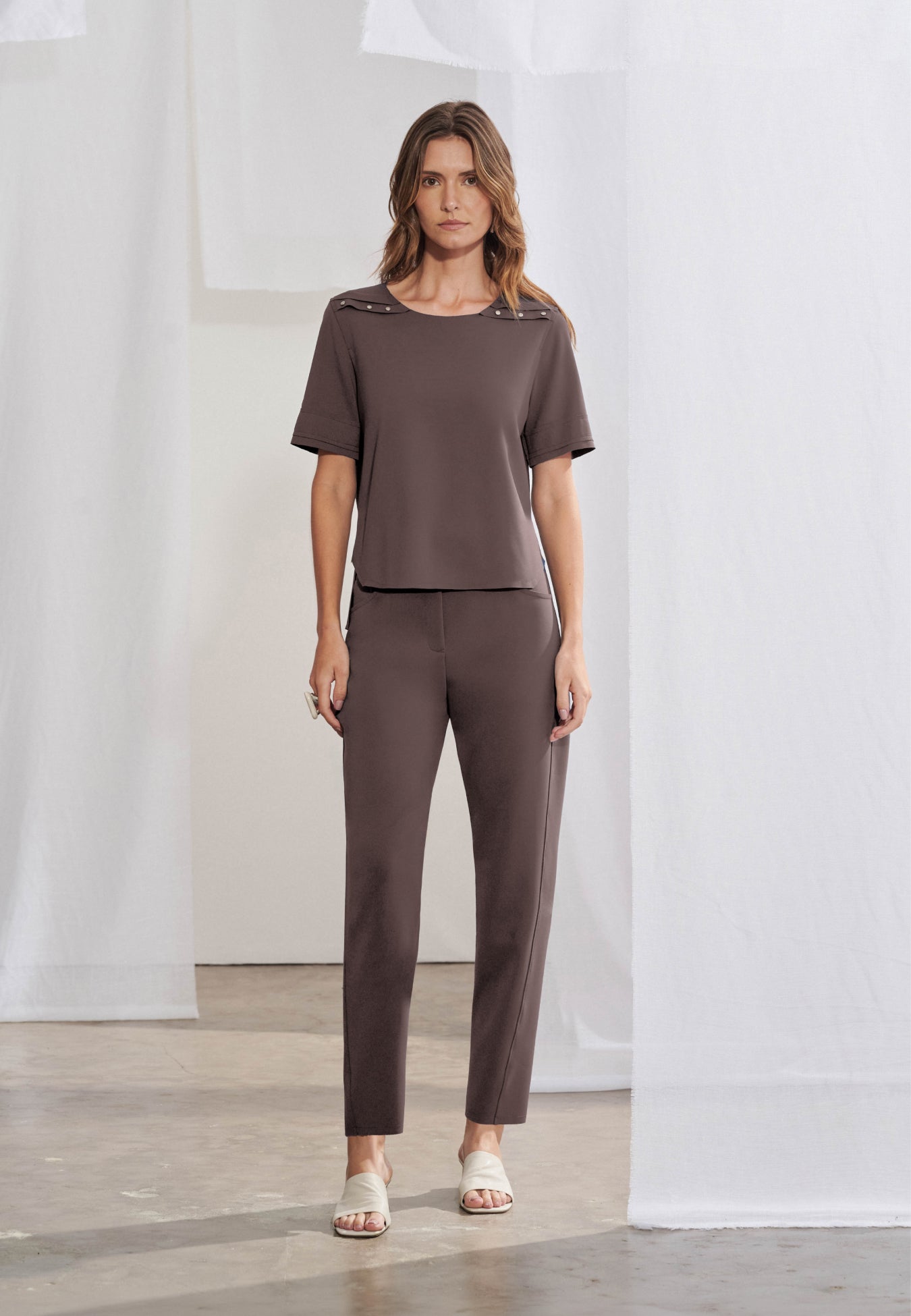 Calça Alfaiataria Slim Cigarrete