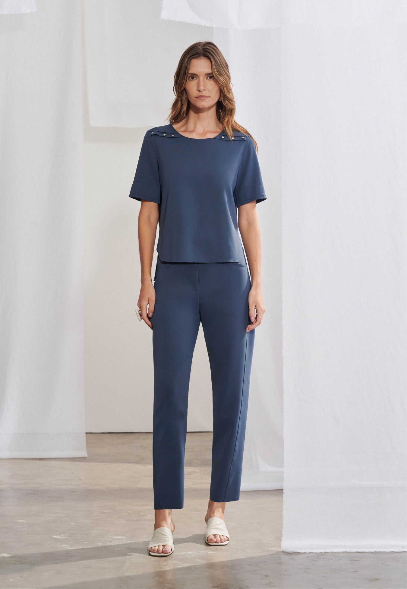 Calça Alfaiataria Slim Cigarrete