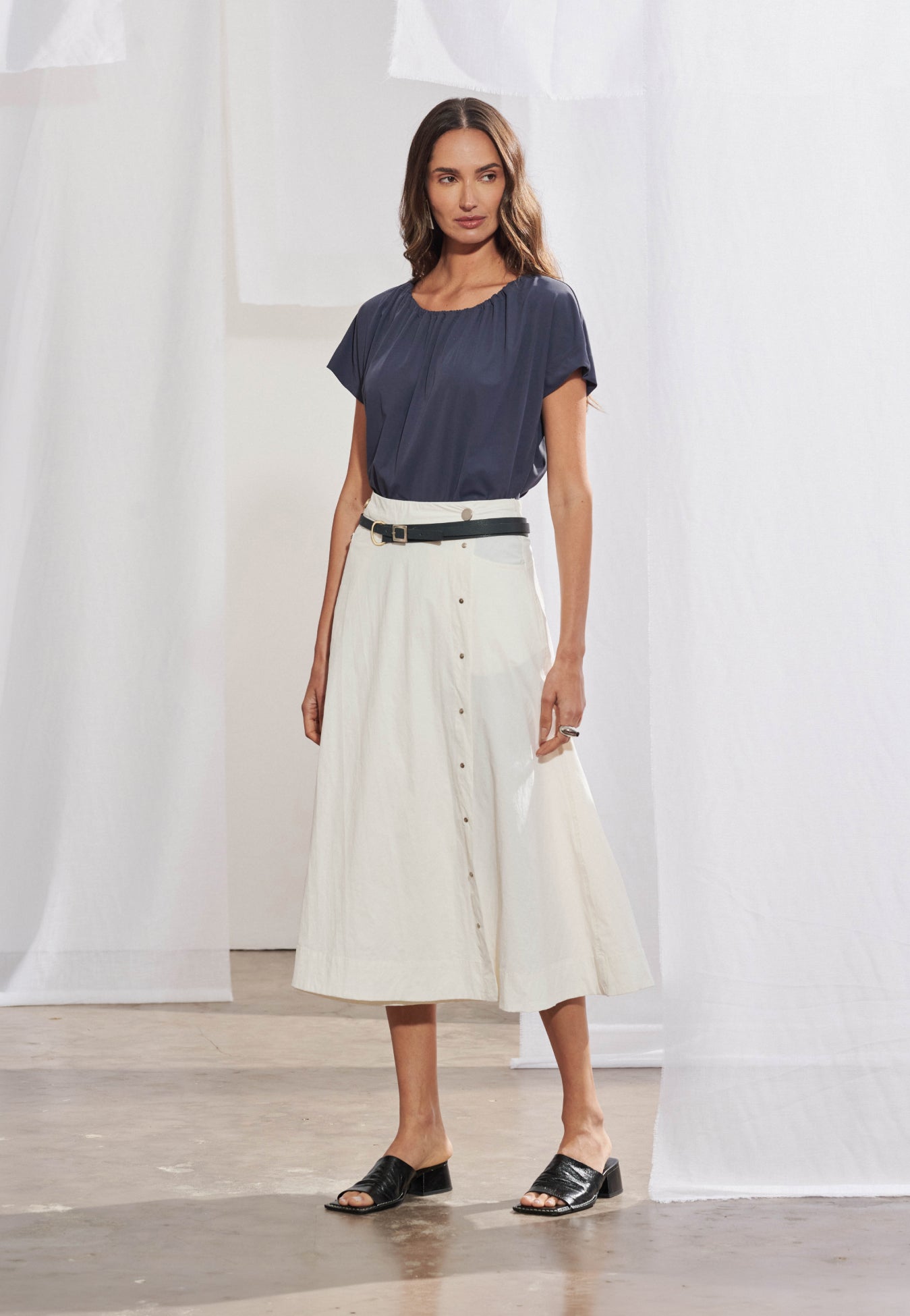 Blusa Decote Regulável