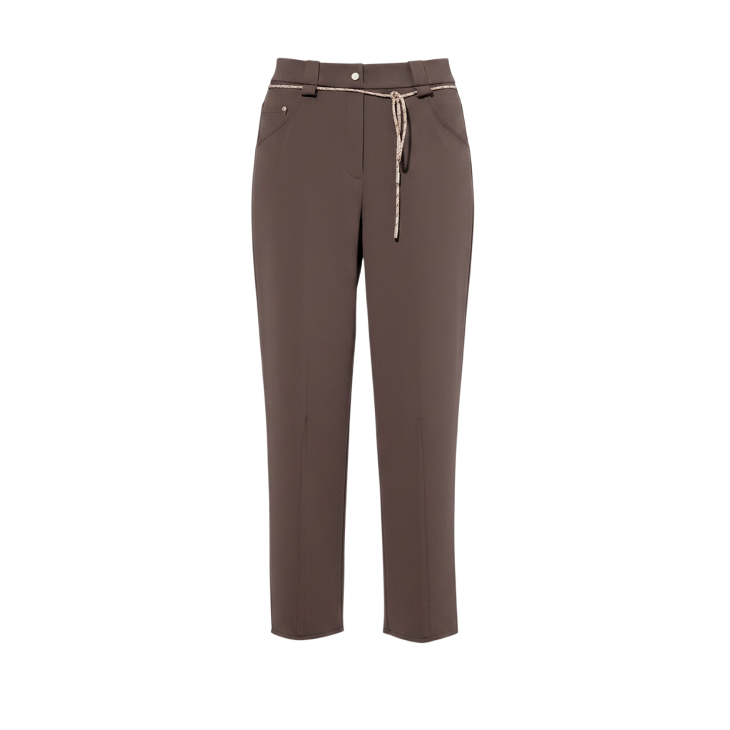 Calça Barrel Com Cinto